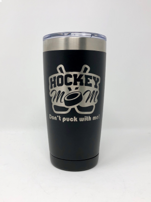 Hockey Mom Don't Puck With Me 20oz Polar Camel Tumbler | More Colors Available!