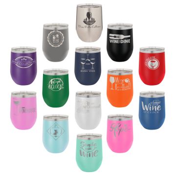 Polar Camel 12oz Stemless Tumbler