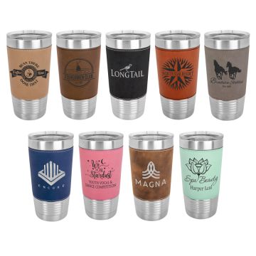 Polar Camel 20oz Leather Tumbler