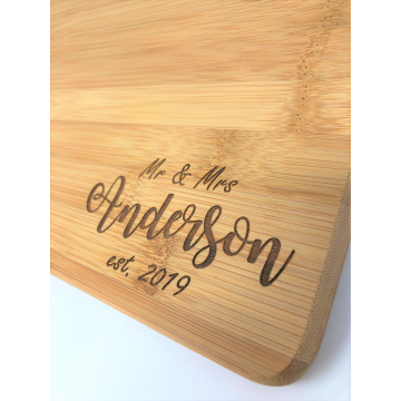 Personalized Bamboo Cutting Board