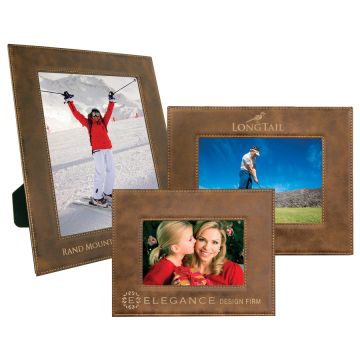 Brown Leather Picture Frame