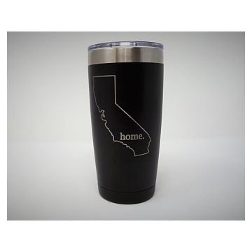 California Home Love Coffee Tumbler Yeti Style 20 oz Black