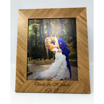 Personalized Bamboo Picture Frame