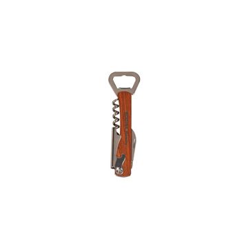 Wooden Corkscrew Bottle Opener