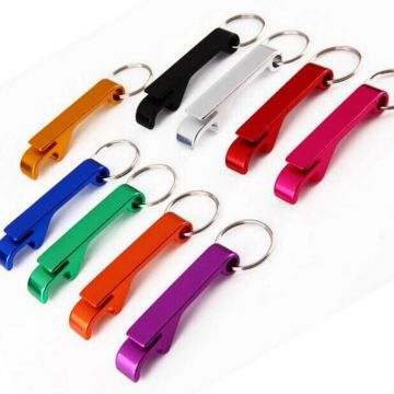 Aluminum Bottle Opener Keychain